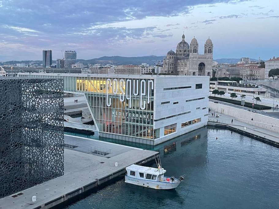 Charmant Studio Quai Joliette Marseilles Buitenkant foto